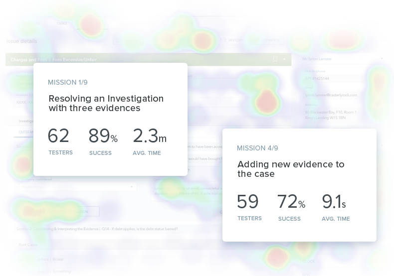 Authentic Digital Equinity user behaviour analysis heatmap